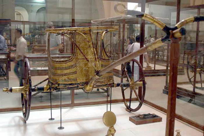 Колесница Тутанхамона.