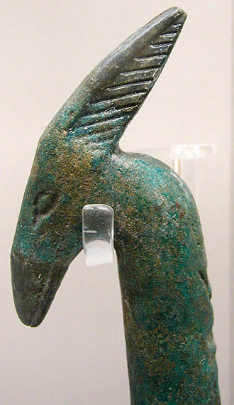 Стилизованная голова животного. Британский музей