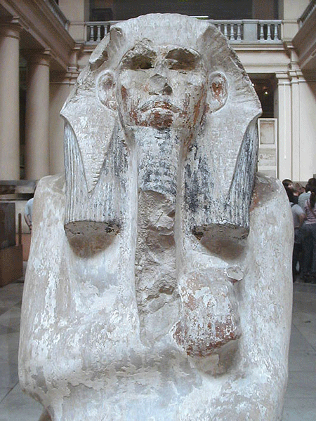 Статуя Джосера. Каирский музей.