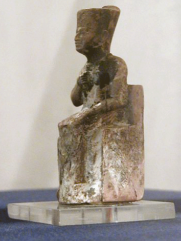 Фигурка фараона Хуфу. Каирский музей.