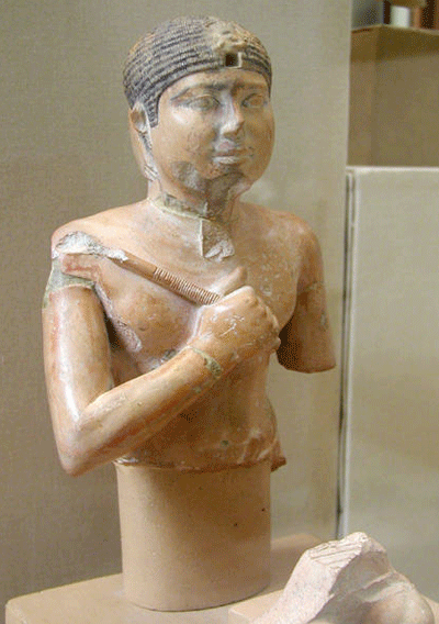 Статуя фараона Неферефра. Каирский музей. Зал 47.