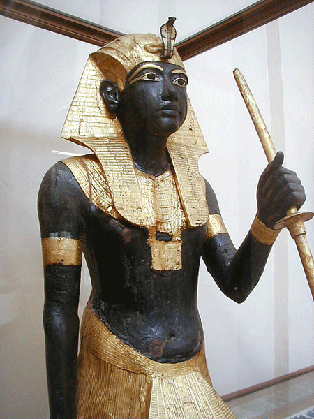 Статуя Ка фараона Тутанхамона. Каирский музей. Зал 45.