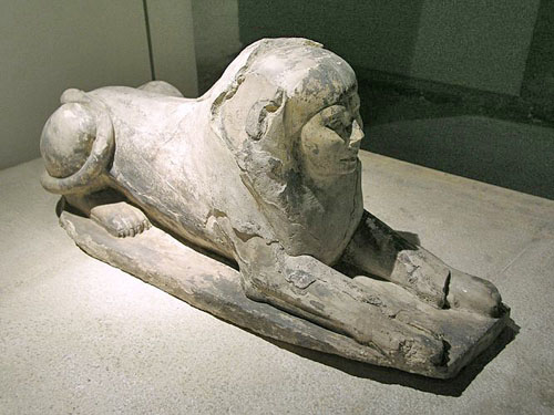 Сфинкс жены фараона Джедефре. Каирский музей .