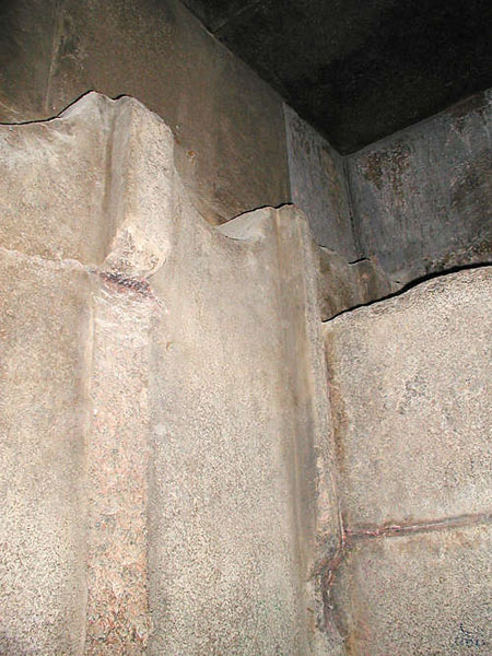 Западная стена предкамеры. Пирамида Хуфу (Хеопса).
