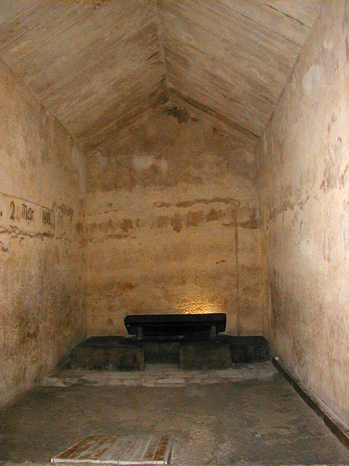 Внутри погребальной камеры. Пирамида Хефрена.