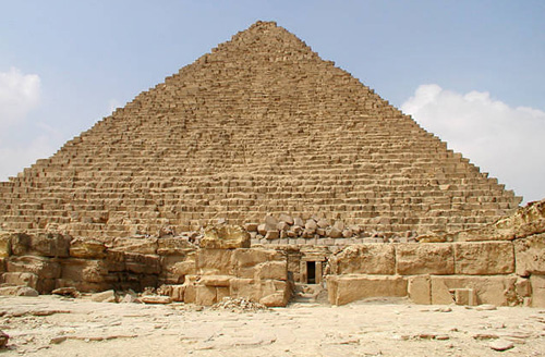Заупокойный храм. Пирамида Микерина (Менкаура).