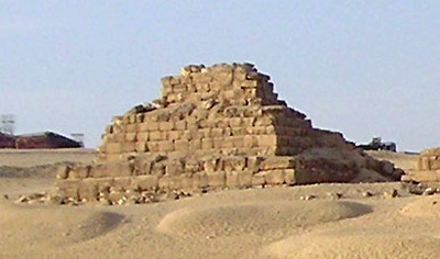 Малая пирамида G3c. Пирамида Микерина (Менкаура).