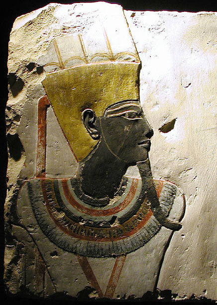 Рельеф фараона Тутмоса III. Музей в Луксоре