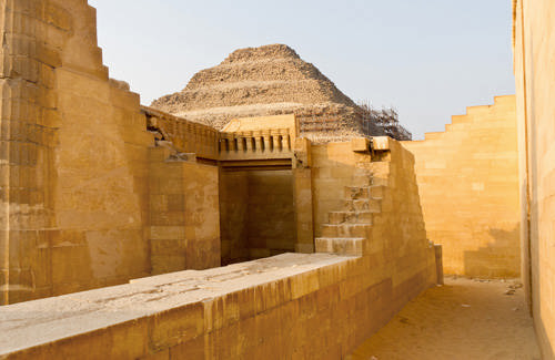 Храм Т. Внутренее строение. Пирамида фараона Джосера.Саккара.