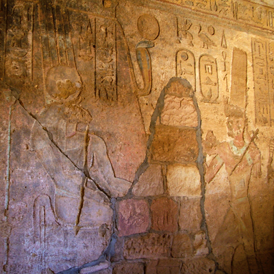 Рельеф из храма Амона.