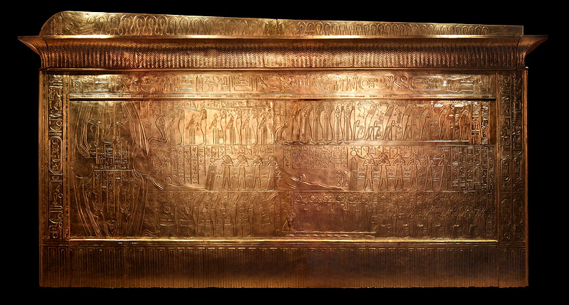 Второй ковчег фараона Тутанхамона.