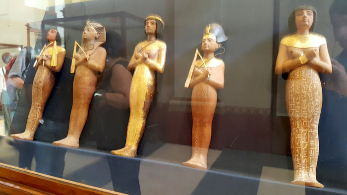 Фигурки ушебти фараона Тутанхамона